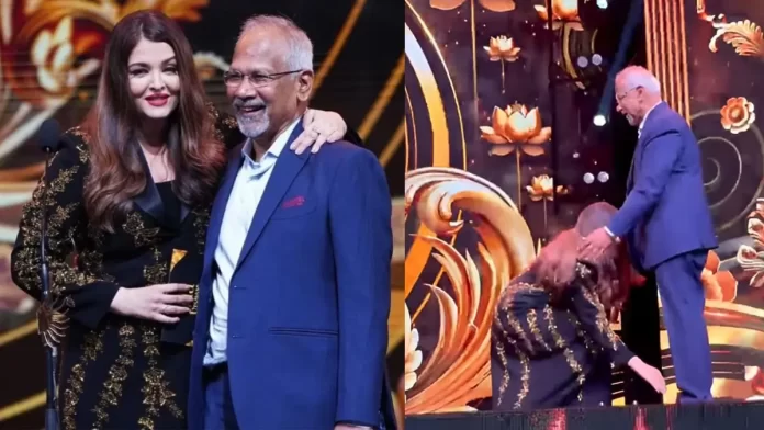 Aishwarya Rai's Emotional Gesture for Mani Ratnam at IIFA Awards