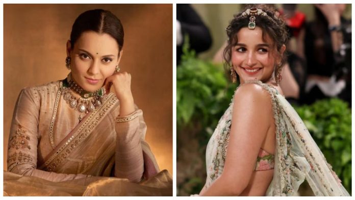 Kangana Ranaut Takes Swipe at Alia Bhatt's Jigra